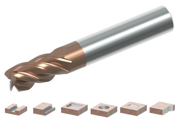 星辉系列钛合金铣刀-平头铣刀